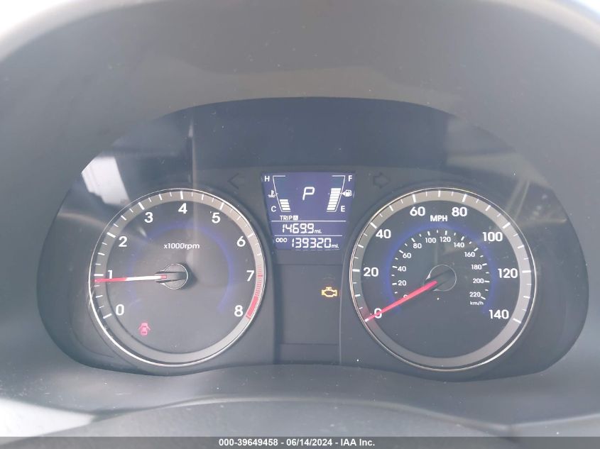 2013 Hyundai Accent Gls VIN: KMHCT4AE6DU571220 Lot: 39649458