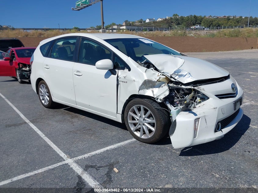 2014 Toyota Prius V Five VIN: JTDZN3EU6EJ013651 Lot: 39649462