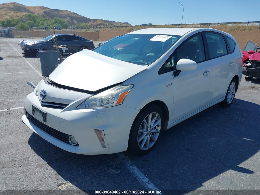2014 Toyota Prius V Five VIN: JTDZN3EU6EJ013651 Lot: 39649462
