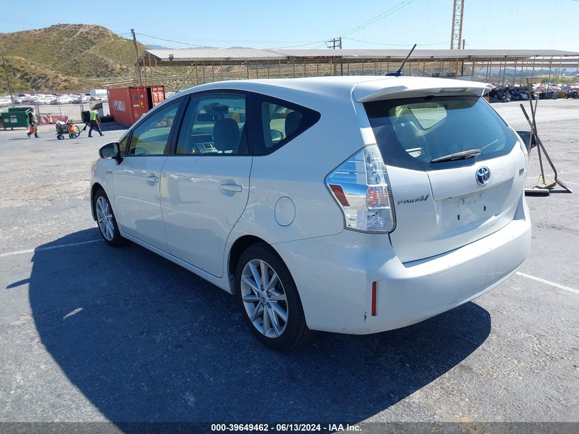 2014 Toyota Prius V Five VIN: JTDZN3EU6EJ013651 Lot: 39649462