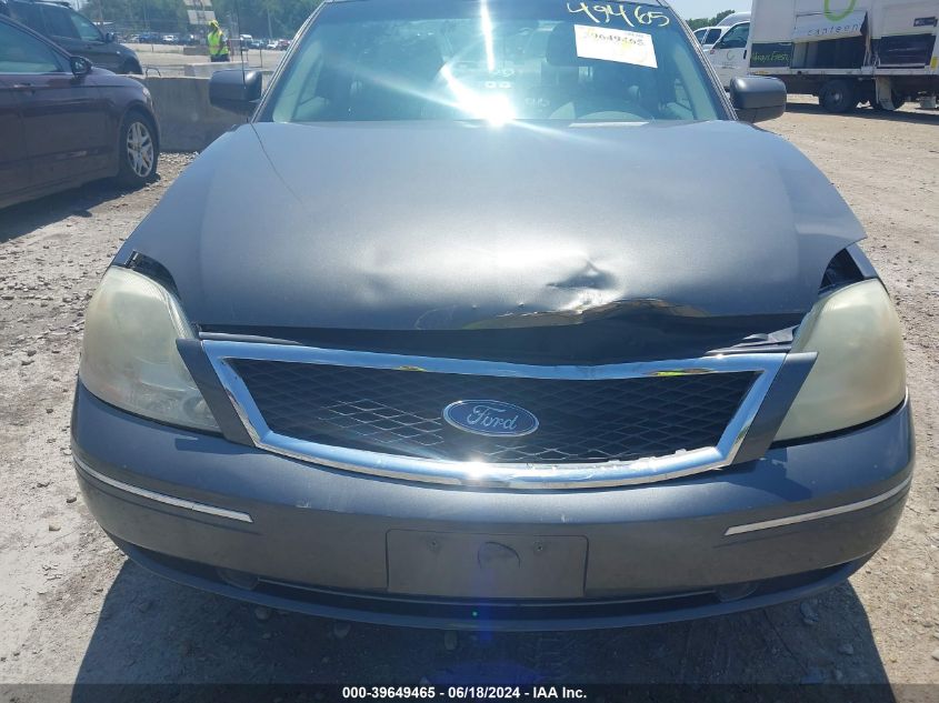 2005 Ford Five Hundred Sel VIN: 1FAFP24115G137683 Lot: 39649465