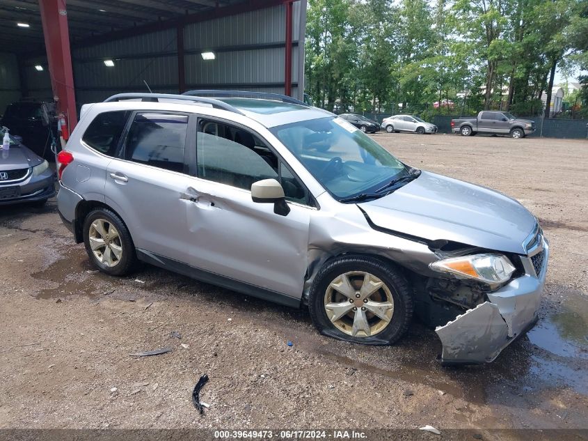 2015 Subaru Forester 2.5I Limited VIN: JF2SJAHCXFH840146 Lot: 39649473