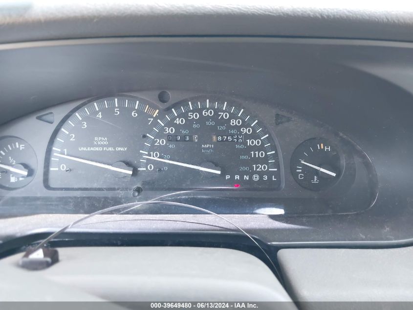 1997 Chrysler Lhs VIN: 2C3HC56F6VH634617 Lot: 39649480