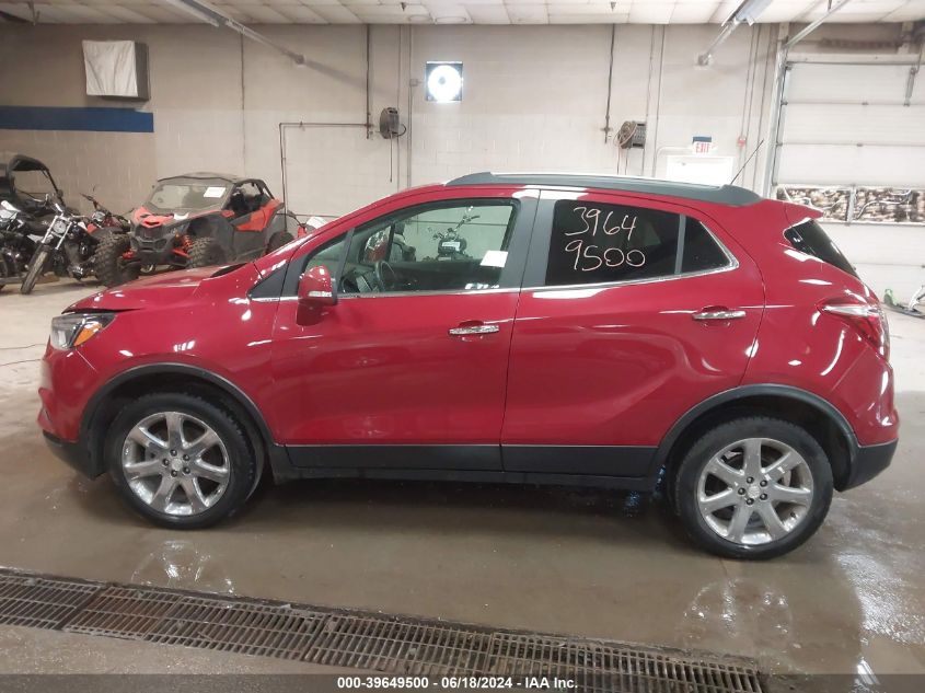 2017 Buick Encore Essence VIN: KL4CJGSB0HB213574 Lot: 39649500