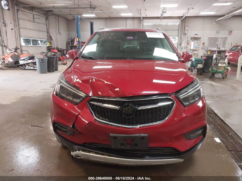 2017 Buick Encore Essence VIN: KL4CJGSB0HB213574 Lot: 39649500