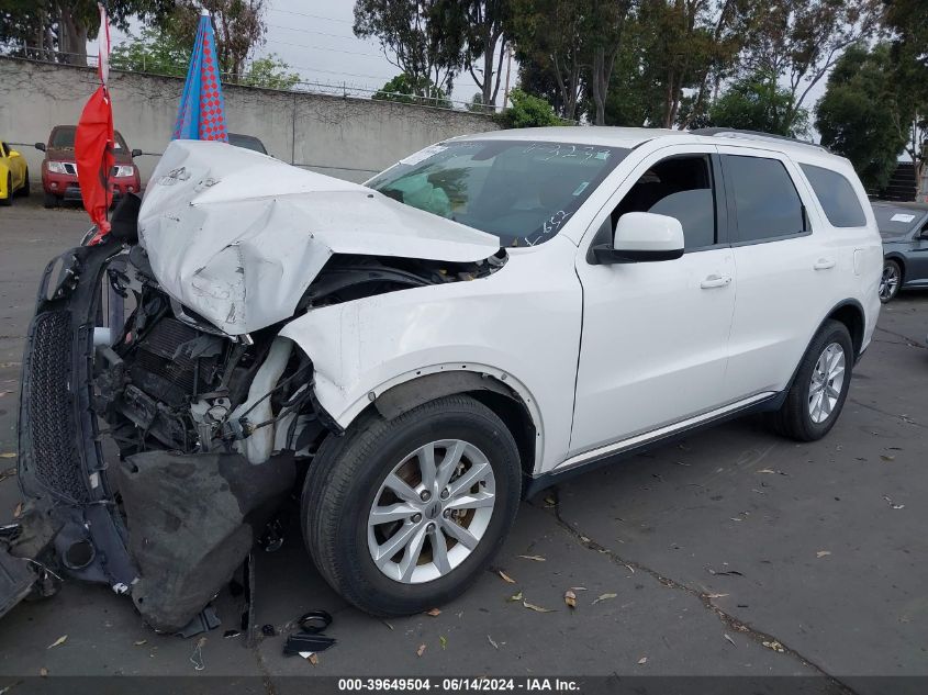 2015 Dodge Durango Sxt VIN: 1C4RDHAG2FC953239 Lot: 39649504