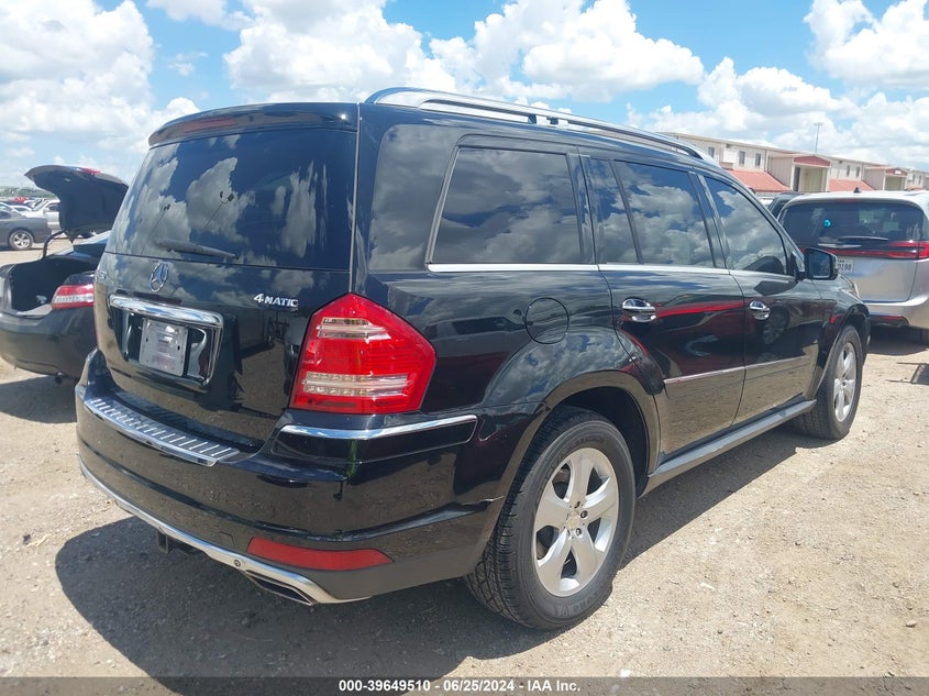 2012 Mercedes-Benz Gl 450 4Matic VIN: 4JGBF7BE6CA792223 Lot: 39649510