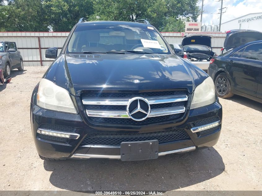 2012 Mercedes-Benz Gl 450 4Matic VIN: 4JGBF7BE6CA792223 Lot: 39649510