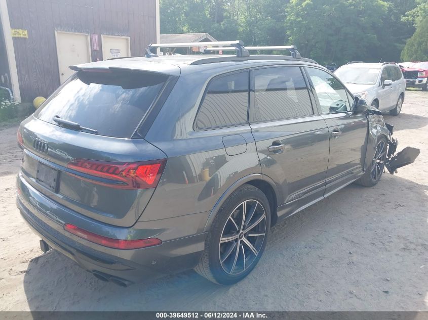 WA1VWBF72ND020345 2022 Audi Sq7 Prestige Tfsi Quattro Tiptronic