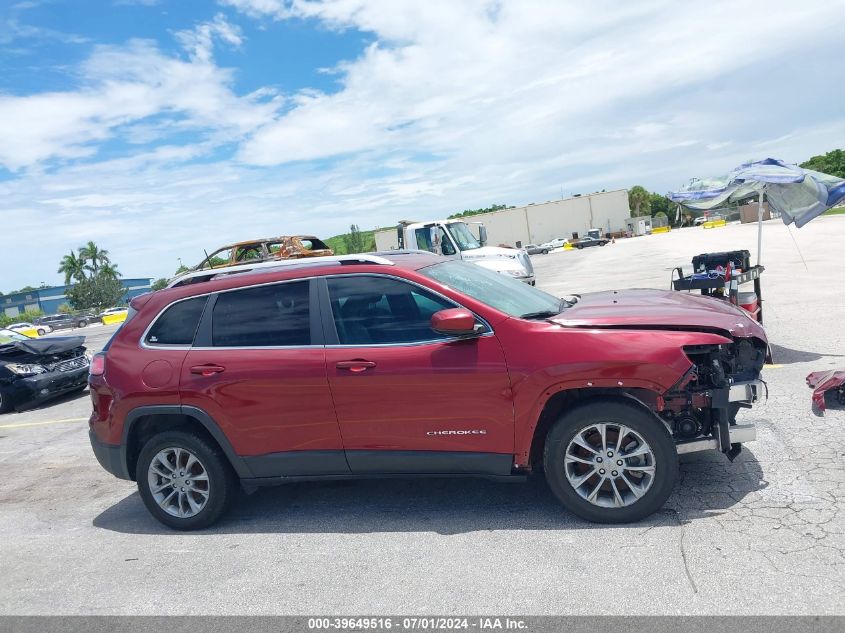 2019 Jeep Cherokee Latitude Plus Fwd VIN: 1C4PJLLB5KD403199 Lot: 39649516