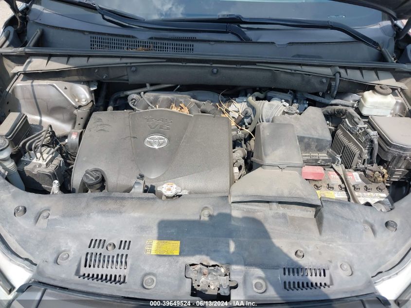 2018 Toyota Highlander Xle VIN: 5TDKZRFH9JS538016 Lot: 39649524