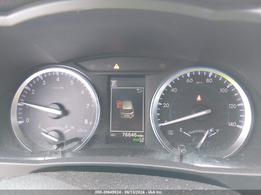 2018 Toyota Highlander Xle VIN: 5TDKZRFH9JS538016 Lot: 39649524