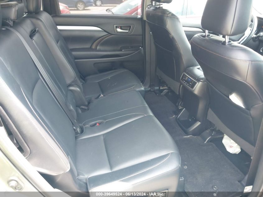 2018 Toyota Highlander Xle VIN: 5TDKZRFH9JS538016 Lot: 39649524