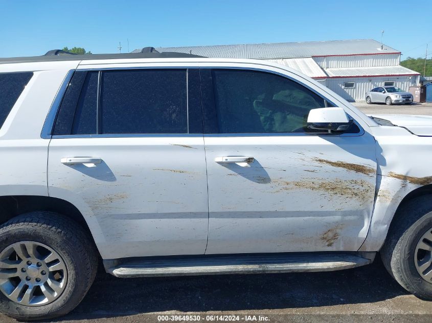 2015 Chevrolet Tahoe Lt VIN: 1GNSKBKC0FR140437 Lot: 39649530
