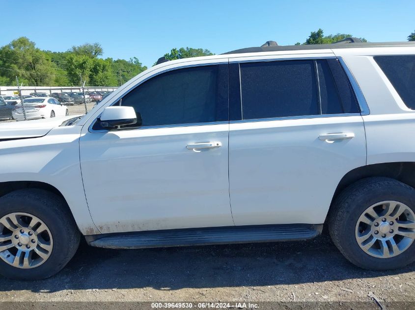 2015 Chevrolet Tahoe Lt VIN: 1GNSKBKC0FR140437 Lot: 39649530