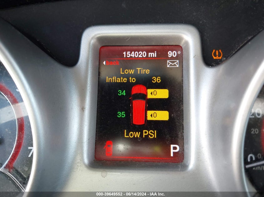 2014 Dodge Journey Sxt VIN: 3C4PDCBG5ET103391 Lot: 39649552