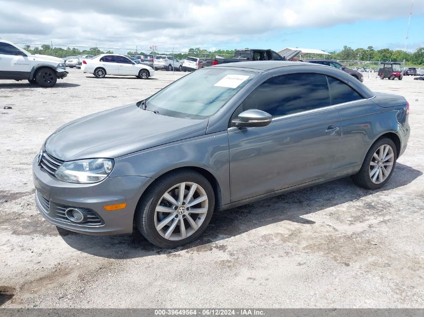 2012 Volkswagen Eos Komfort VIN: WVWBW7AH0CV004657 Lot: 39649564