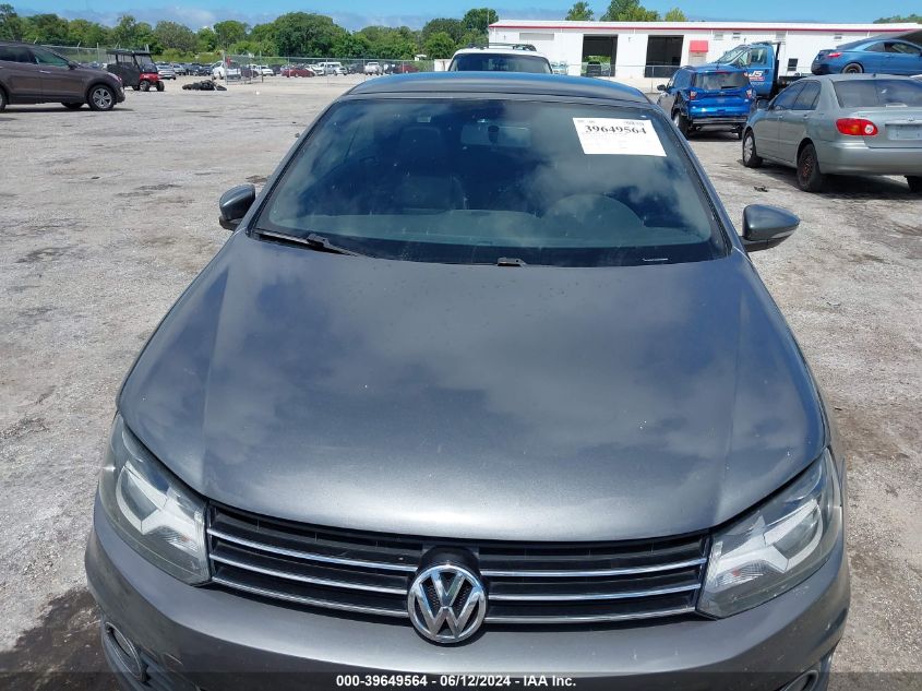 2012 Volkswagen Eos Komfort VIN: WVWBW7AH0CV004657 Lot: 39649564