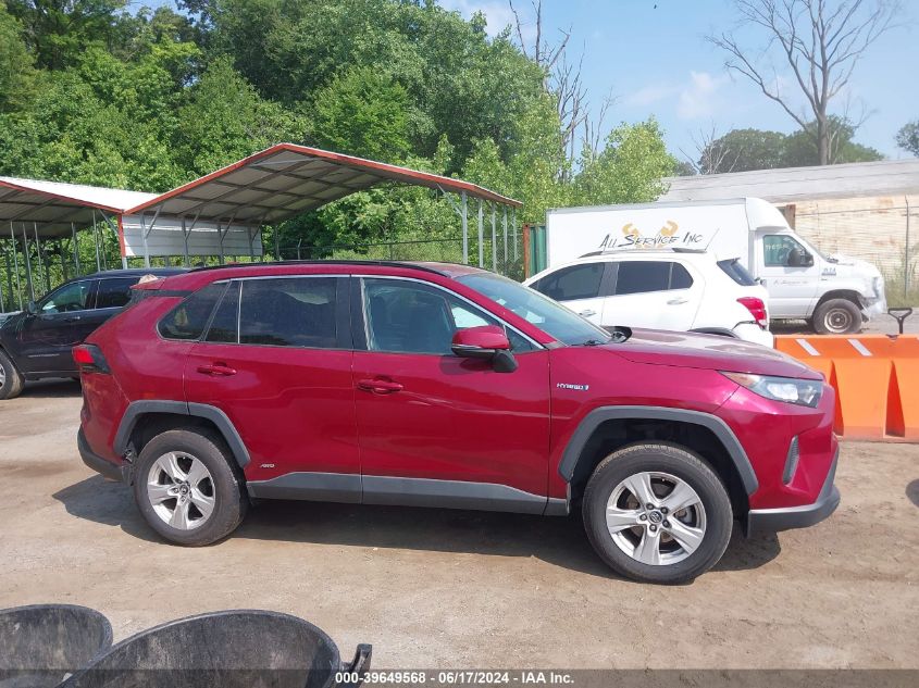 2019 Toyota Rav4 Hybrid Le VIN: 2T3MWRFV8KW039618 Lot: 39649568