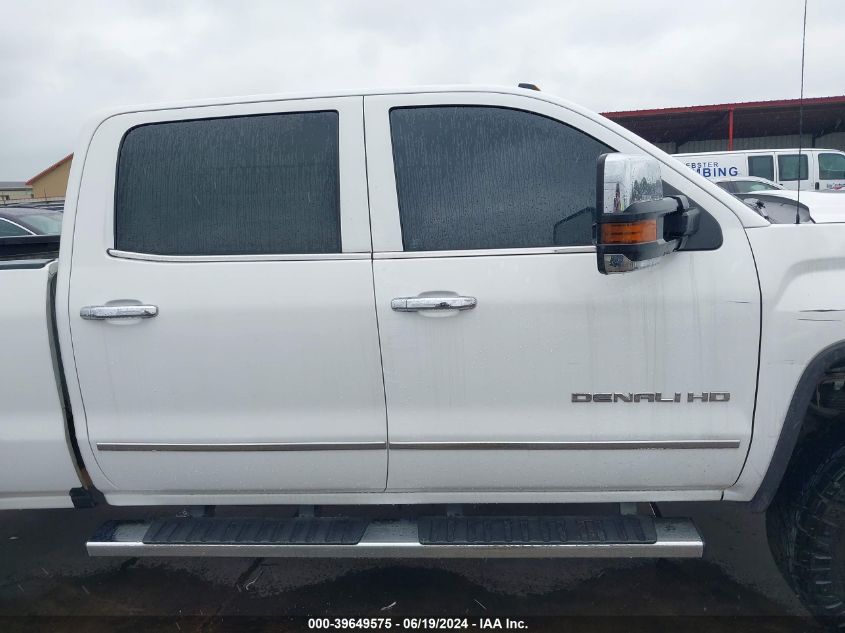 2016 GMC Sierra 2500Hd K2500 Denali VIN: 1GT12UEG4GF262719 Lot: 39649575