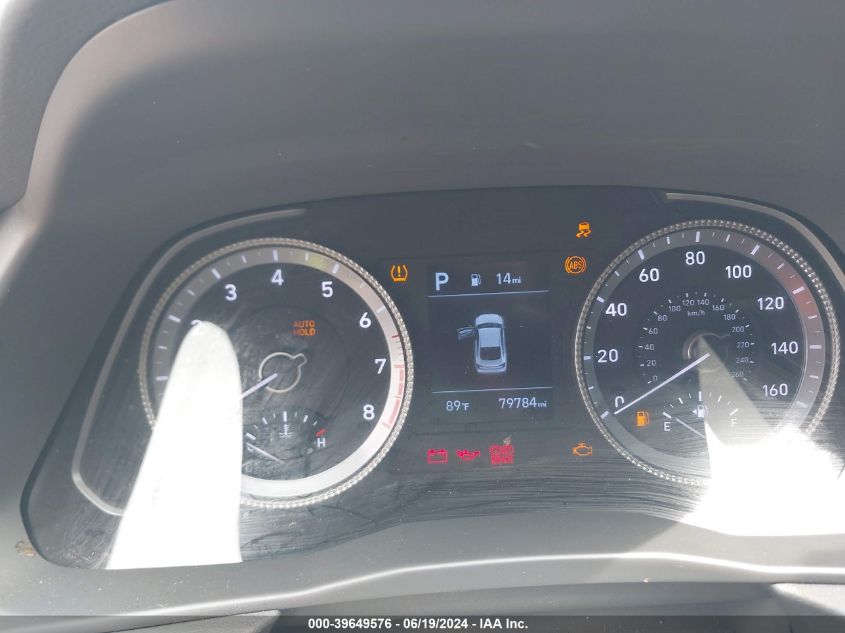 2020 Hyundai Sonata Se VIN: 5NPEG4JA0LH015833 Lot: 39649576