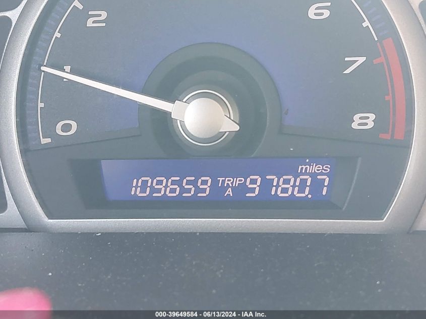 2007 Honda Civic Lx VIN: 1HGFA165X7L022825 Lot: 39649584