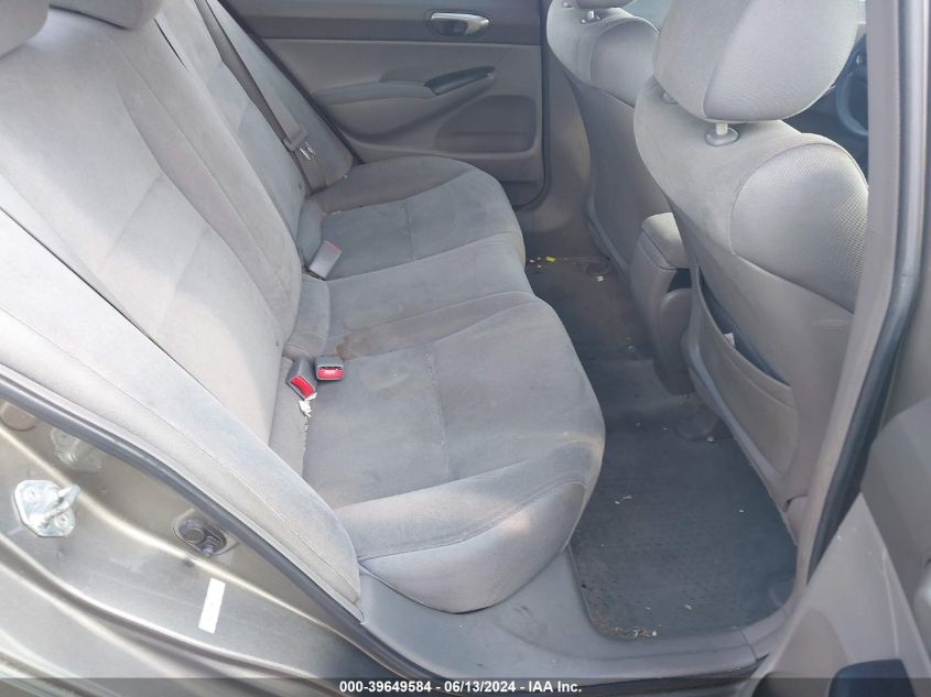 2007 Honda Civic Lx VIN: 1HGFA165X7L022825 Lot: 39649584