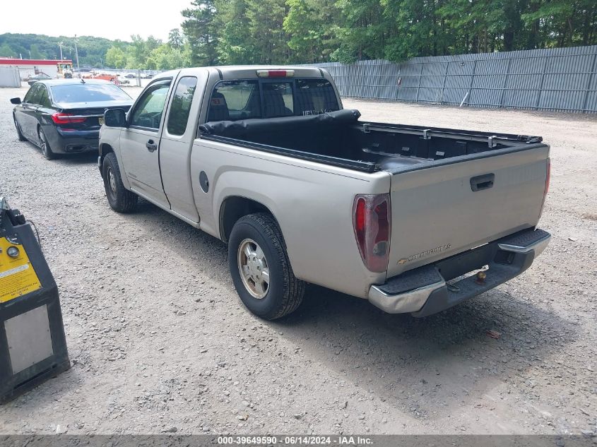 1GCCS196558121491 | 2005 CHEVROLET COLORADO