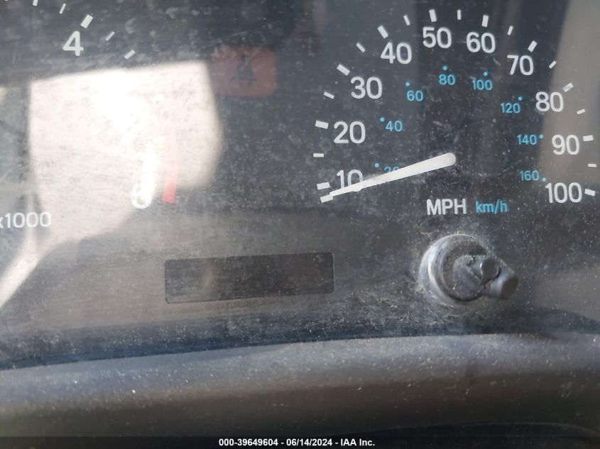 1998 Jeep Wrangler Se VIN: 1J4FY29PXWP731009 Lot: 39649604