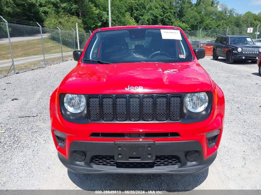 2021 Jeep Renegade Jeepster 4X4 VIN: ZACNJDAB9MPM34179 Lot: 39649613