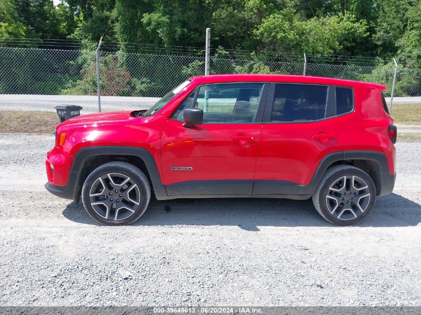 2021 Jeep Renegade Jeepster 4X4 VIN: ZACNJDAB9MPM34179 Lot: 39649613