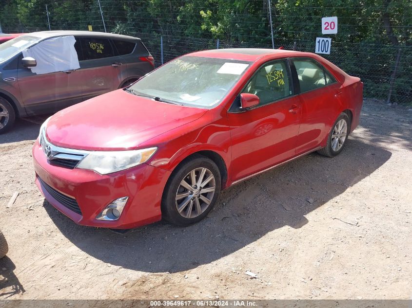 2013 Toyota Camry Xle V6 VIN: 4T1BK1FK4DU533366 Lot: 39649617