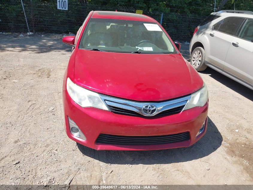 2013 Toyota Camry Xle V6 VIN: 4T1BK1FK4DU533366 Lot: 39649617