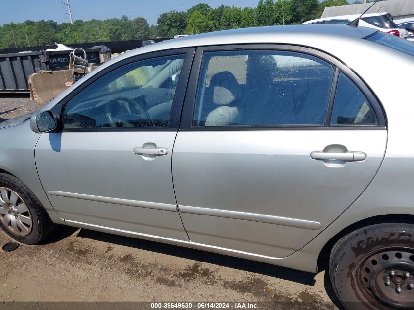 2003 Toyota Corolla Le VIN: 2T1BR32E73C005084 Lot: 39649630