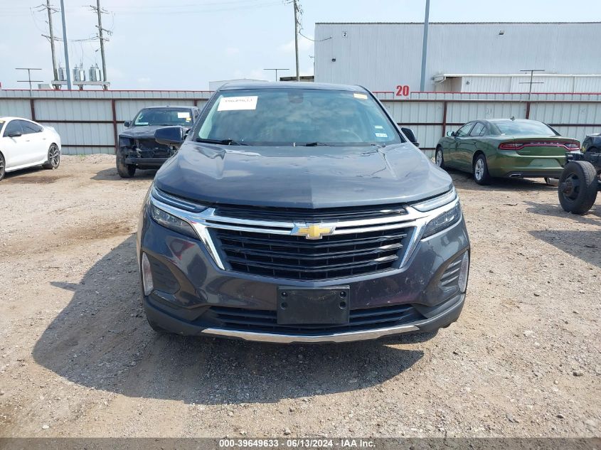 2022 Chevrolet Equinox Lt VIN: 3GNAXKEV1NS100406 Lot: 39649633