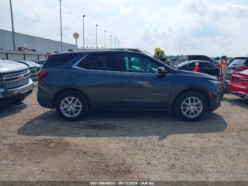 2022 Chevrolet Equinox Lt VIN: 3GNAXKEV1NS100406 Lot: 39649633