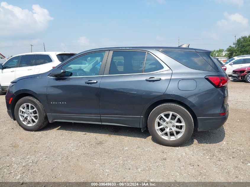 2022 Chevrolet Equinox Lt VIN: 3GNAXKEV1NS100406 Lot: 39649633