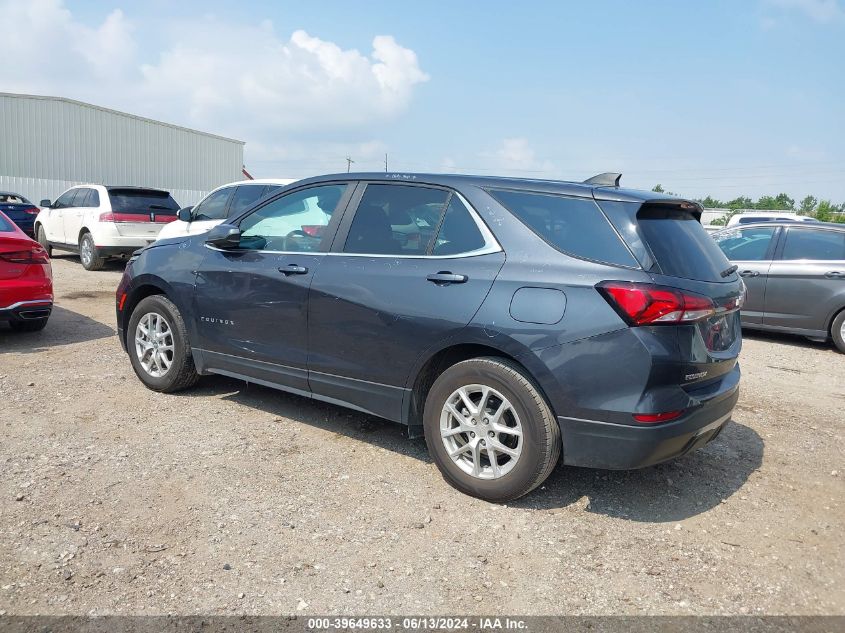 2022 Chevrolet Equinox Lt VIN: 3GNAXKEV1NS100406 Lot: 39649633