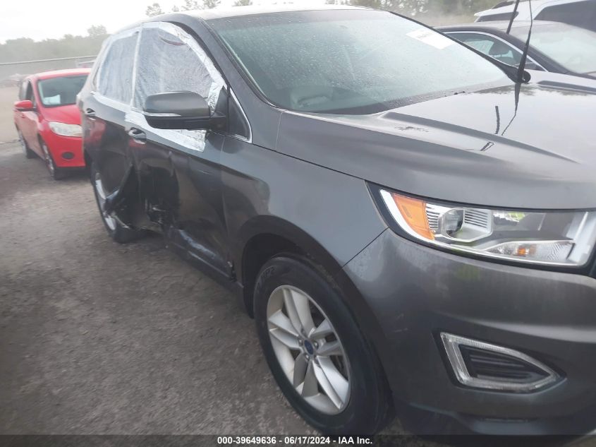 2016 Ford Edge Sel VIN: 2FMPK4J85GBC13289 Lot: 39649636