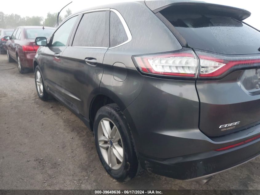 2016 Ford Edge Sel VIN: 2FMPK4J85GBC13289 Lot: 39649636