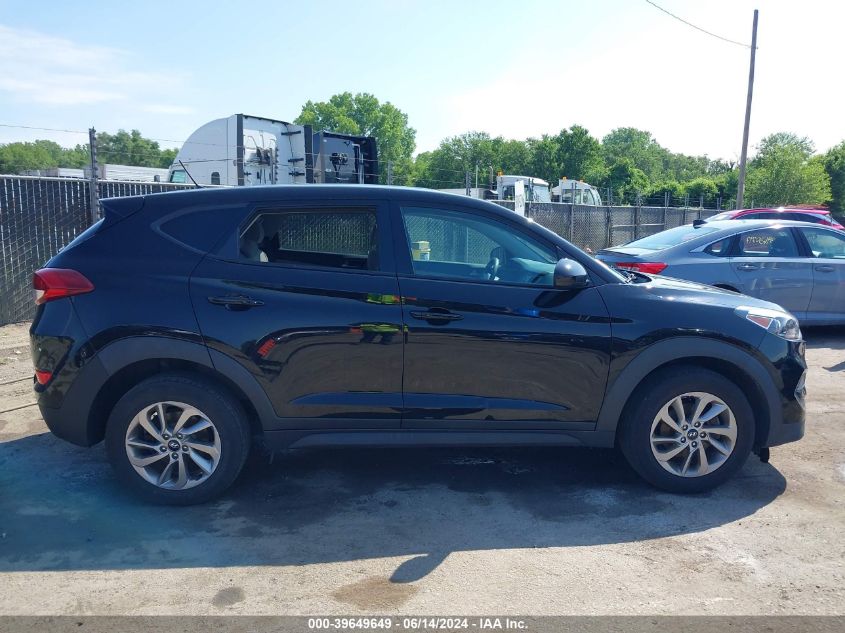 2018 Hyundai Tucson Se VIN: KM8J2CA49JU766493 Lot: 39649649