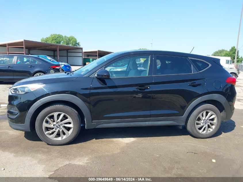 2018 Hyundai Tucson Se VIN: KM8J2CA49JU766493 Lot: 39649649