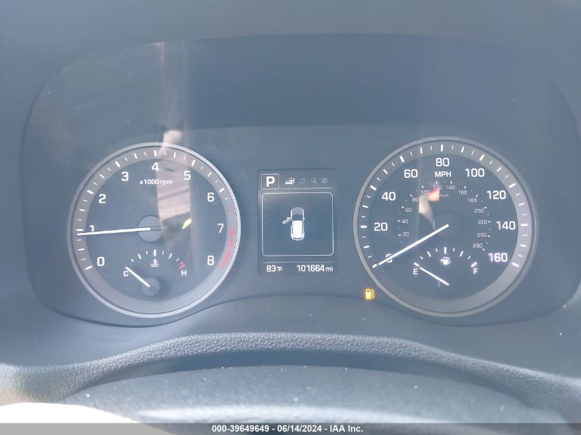 2018 Hyundai Tucson Se VIN: KM8J2CA49JU766493 Lot: 39649649