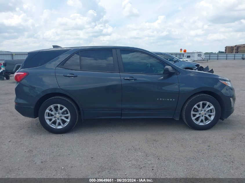 2020 Chevrolet Equinox Fwd Ls VIN: 3GNAXHEV7LS609867 Lot: 39649651