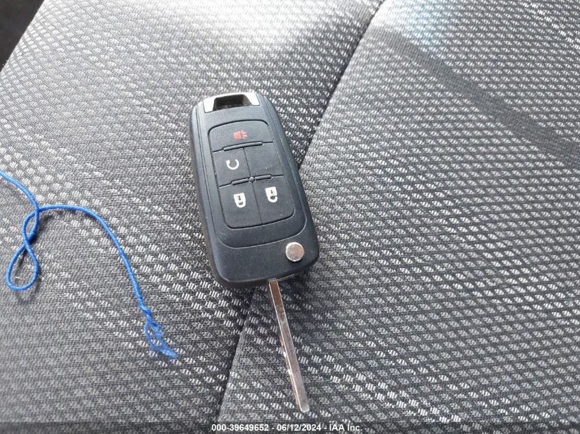 2012 Chevrolet Sonic 2Lt VIN: 1G1JC5SH1C4219163 Lot: 39649652