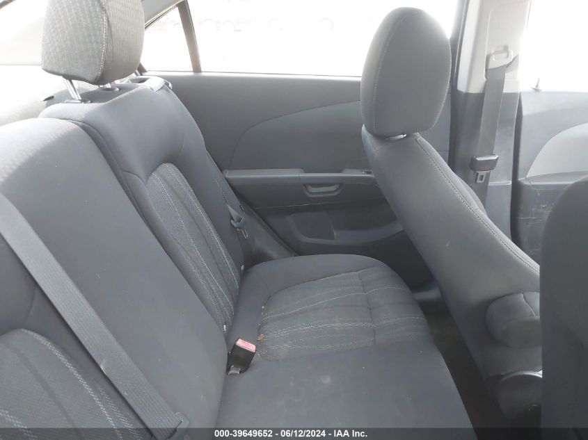 2012 Chevrolet Sonic 2Lt VIN: 1G1JC5SH1C4219163 Lot: 39649652