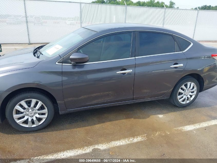 2014 Nissan Sentra S VIN: 3N1AB7APXEY341795 Lot: 39649655