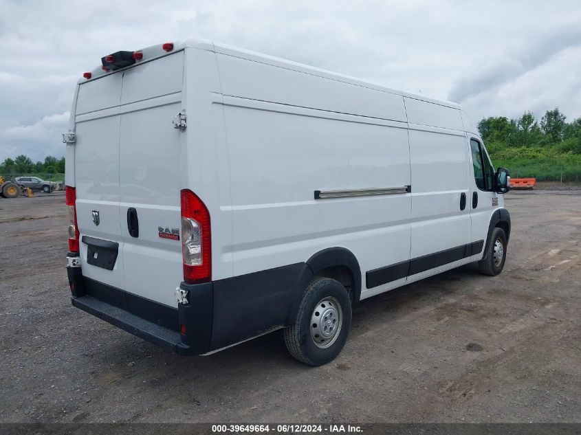 2019 Ram Promaster 3500 Cargo Van High Roof 159 Wb Ext VIN: 3C6URVJG1KE555718 Lot: 39649664