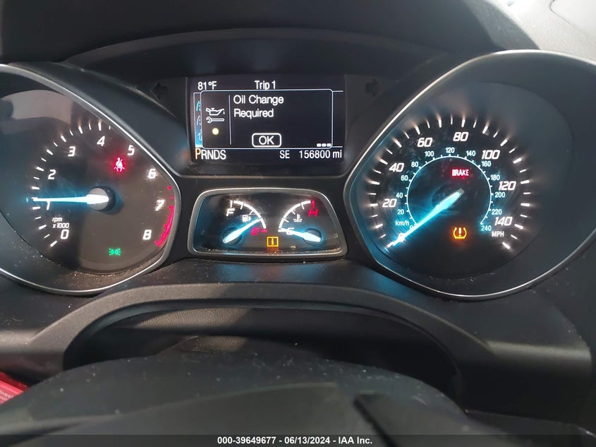 2016 Ford Escape Titanium VIN: 1FMCU9J99GUC56879 Lot: 39649677