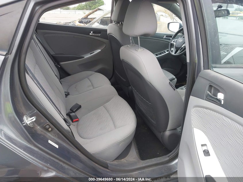 2012 Hyundai Accent Gls VIN: KMHCU4AE4CU099059 Lot: 39649680